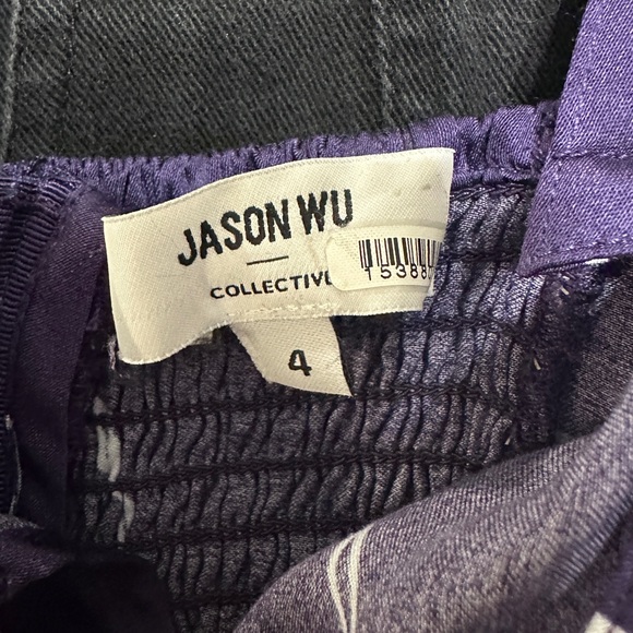 Jason Wu Collective Ruffle Cropped Top (RTR) - Picture 2 of 7